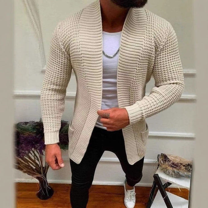 Herren Strickjacke mit modernem Schnitt Drune