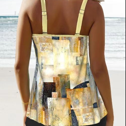 Damen Strandtop Drune