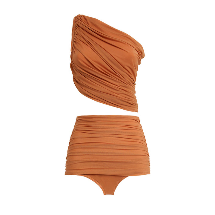 Damen Badeoutfit mit asymmetrischem Design Drune