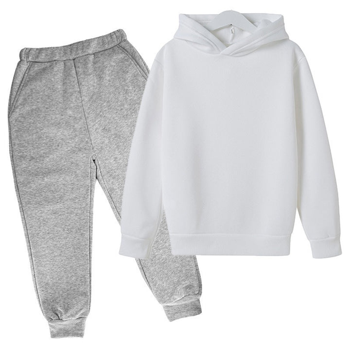 Unisex nan komfortables Hoodie und Jogger Set aus French Terry mit elastischem Bund und Rippbündchen Drune