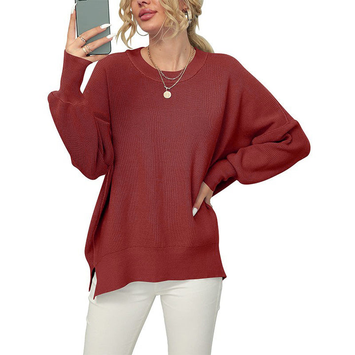 Damen Oversized Strickpullover Drune