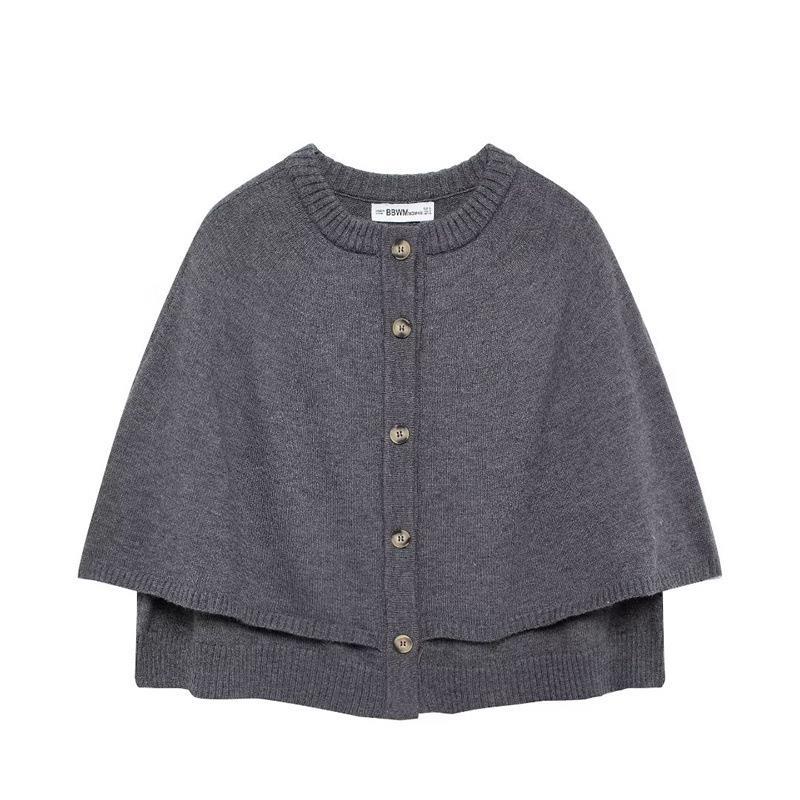 Damen modischer Umhangpullover Drune