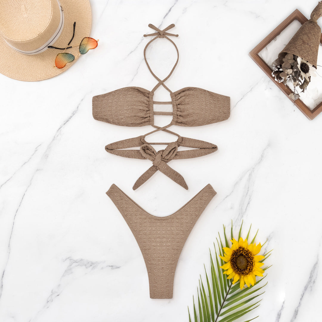 Damen Hochwertiger Bikini mit innovativer Kreuzband-Technologie Drune