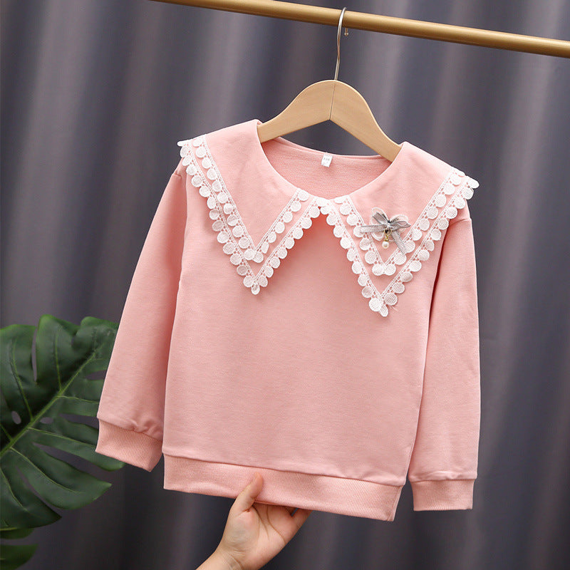 Damen Sweatshirt mit weitem Kragen Drune