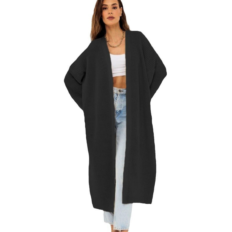 Damen Langstrickcardigan mit lässigem Schnitt und strukturiertem Design Drune