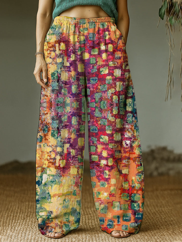 Damen Weite Inspiration Palazzohose Drune