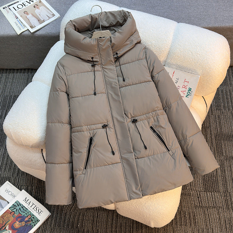 Damen Modische Funktionsjacke mit hohem Kragen und praktischen Reißverschlusstaschen Drune