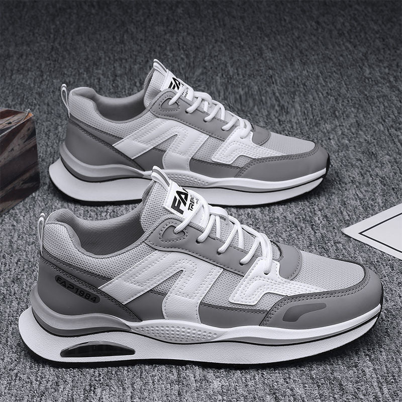 Damen moderne Freizeitsneakers mit atmungsaktivem Obermaterial und dämpfender Sohle Drune