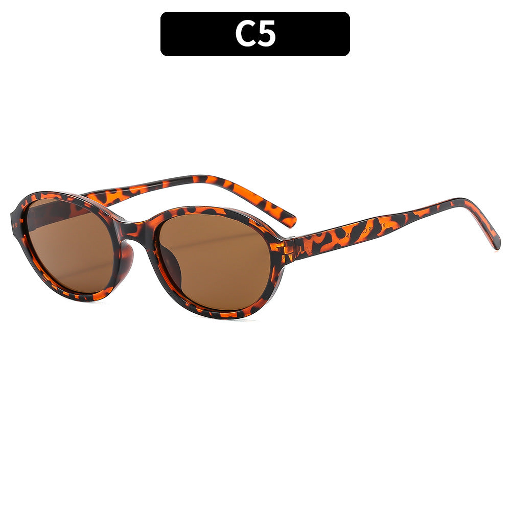 Drune | Ovale Sonnenbrille mit kleinem Rahmen
