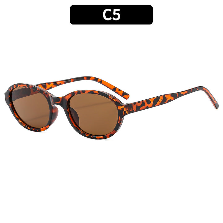 Drune | Ovale Sonnenbrille mit kleinem Rahmen