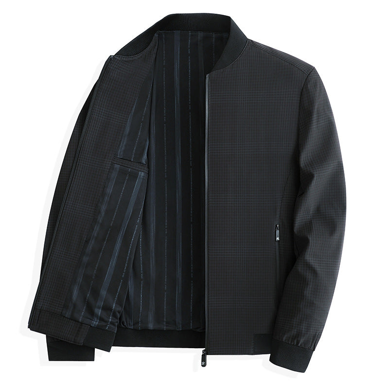 Herren elegante Übergangsjacke mit modernem Schnitt und praktischen Taschen Drune