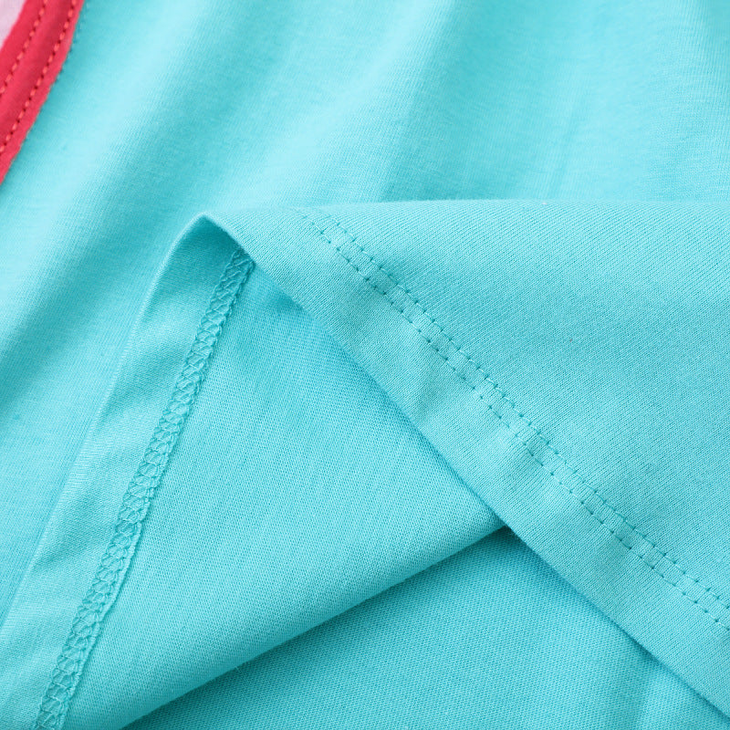 Mädchen Tüllkleid mit verspieltem Regenbogen-Motiv Drune