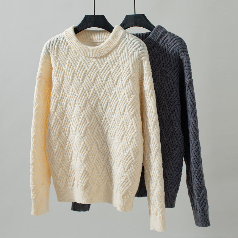 Drune | Weicher und Lässiger Pullover für Freizeit