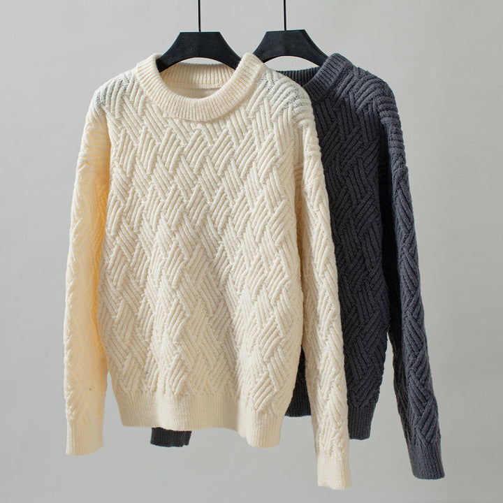 Drune | Weicher und Lässiger Pullover für Freizeit