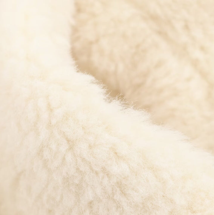 Damen Teddyfelljacke mit Gürtel und weichem Innenfutter Drune