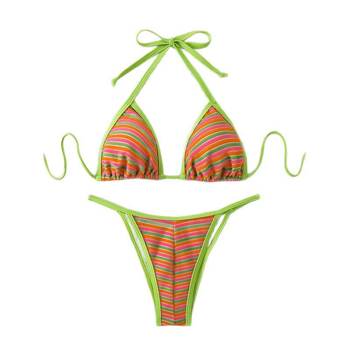 Damen Triangel-Bikini mit dekorativem Bindeband Drune