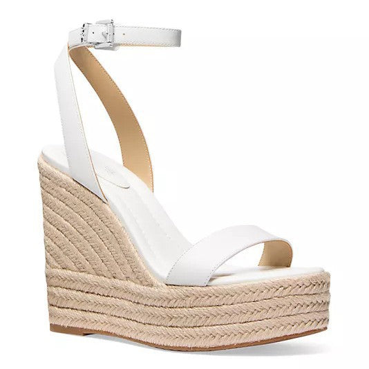 Damen Espadrille Wedge Sandalen mit verstellbarem Knöchelriemen Drune