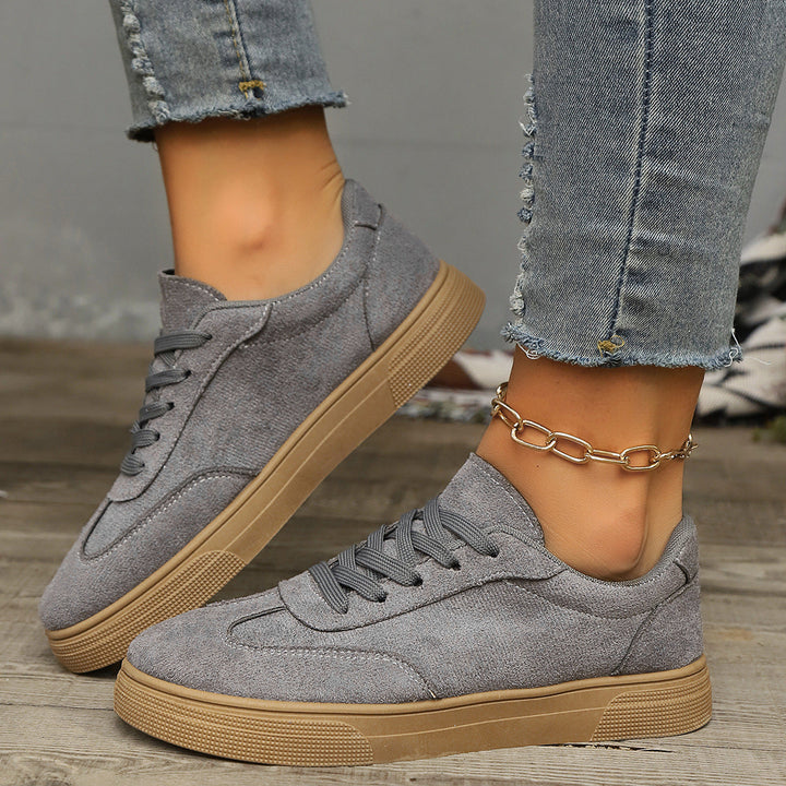Damen modische Freizeitsneaker aus hochwertigem Textil Drune