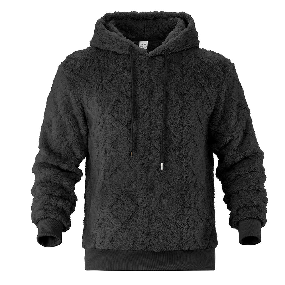Damen Kuscheliger Fleece-Hoodie mit strukturiertem Design Drune