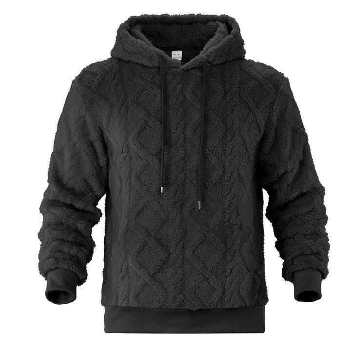 Damen Kuscheliger Fleece-Hoodie mit strukturiertem Design Drune