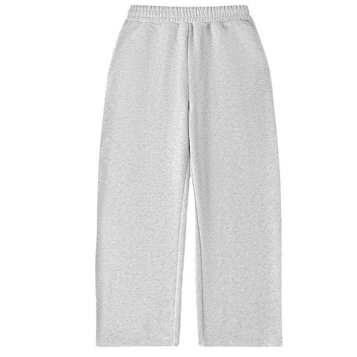 Damen nan weite Cropped-Loungehose mit elastischem Bund und seitlichen Eingrifftaschen Drune