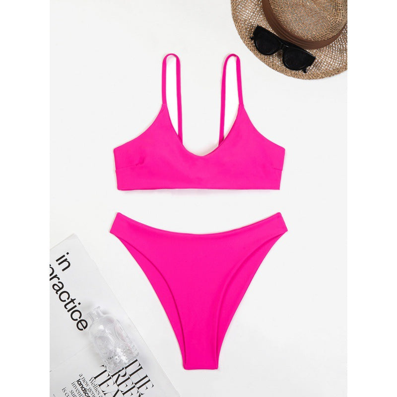 Damen Bikini-Set mit verstellbaren Trägern und modischem Schnitt Drune