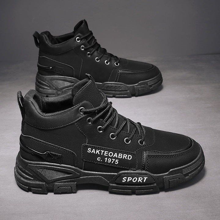 Damen Hochformatige Sport Sneaker mit robuster Profilsohle und strapazierfähigem Obermaterial Drune