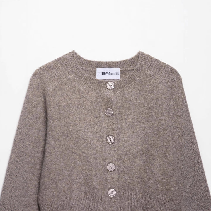 Damen Strickjacke mit edlen Knöpfen und modernem Schnitt Drune