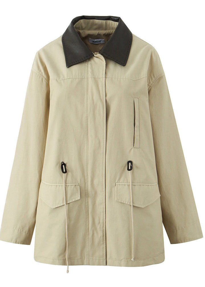 Drune | Kontrastkragen Utility-Jacke