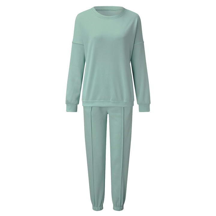 Damen nan weiches Oversize-Sweatshirt und weite Relaxhose im Vintage-Washed-Finish Drune