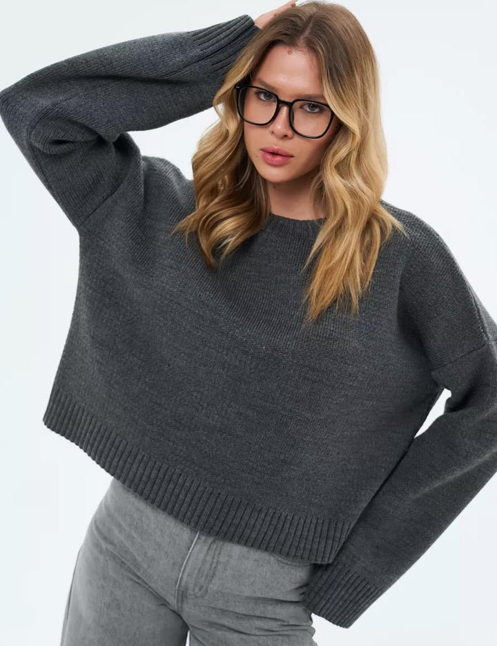 Damen Oversized Pullover Drune