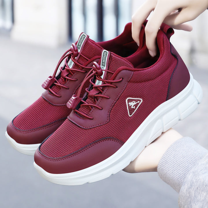 Herren nan robuster Chunky-Sneaker mit atmungsaktivem Mesh, Schnellzug-Kordel und stoßdämpfender EVA-Plateausohle Drune