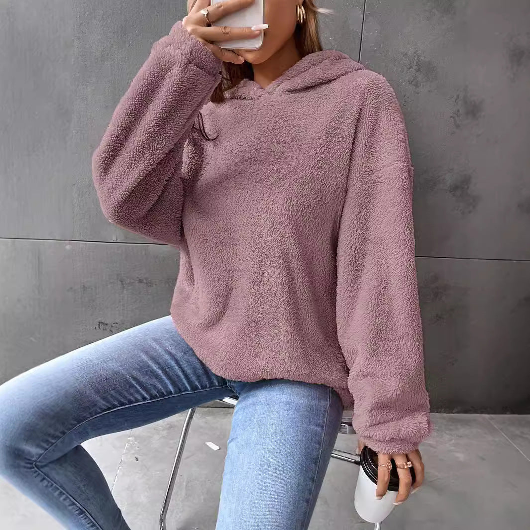 Damen Kuscheliges Hoodie aus Fleece Drune