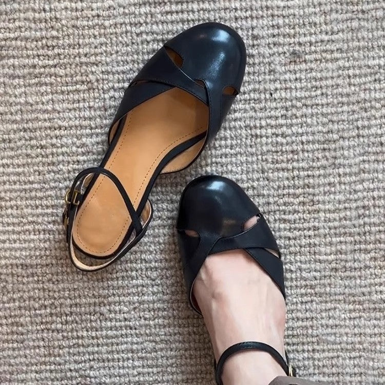 Damen Slingback Ballerinas mit elegantem Riemendesign und komfortabler Passform Drune