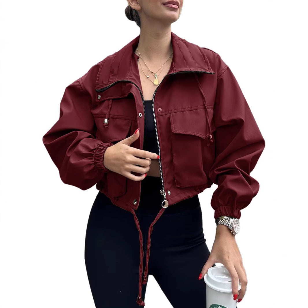 Damen sportliche Kurzjacke Drune