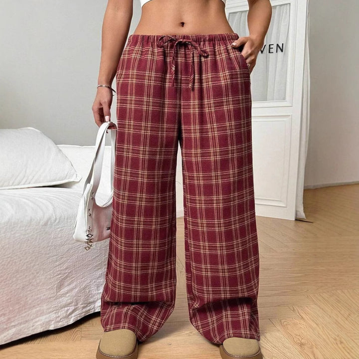 Damen Weite Karottenhose Drune