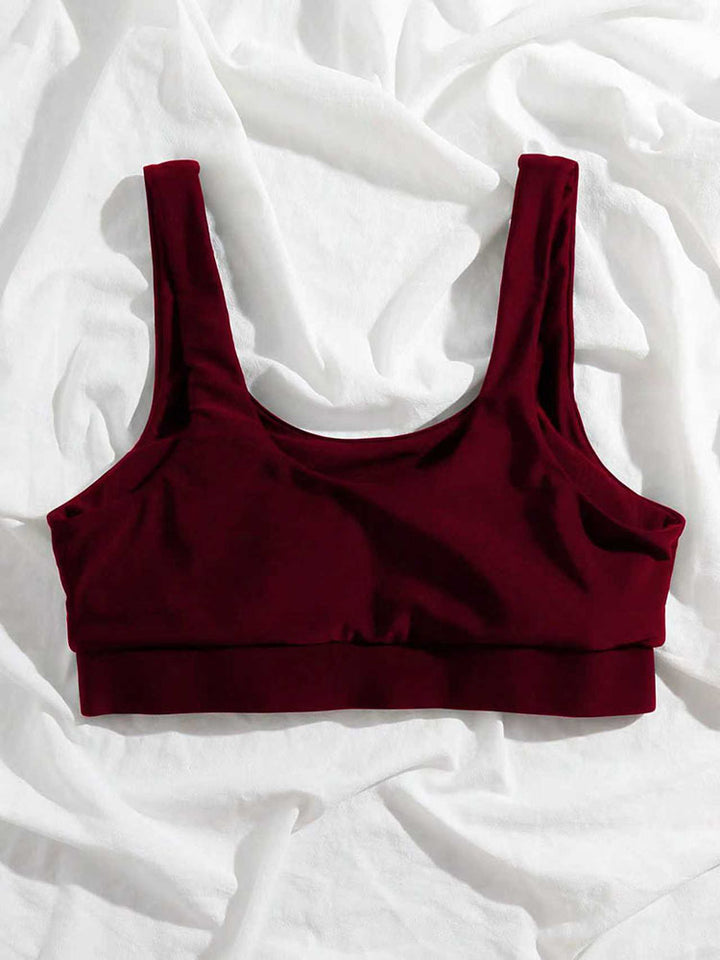 Damen Sportlicher Crop-Top BH Drune