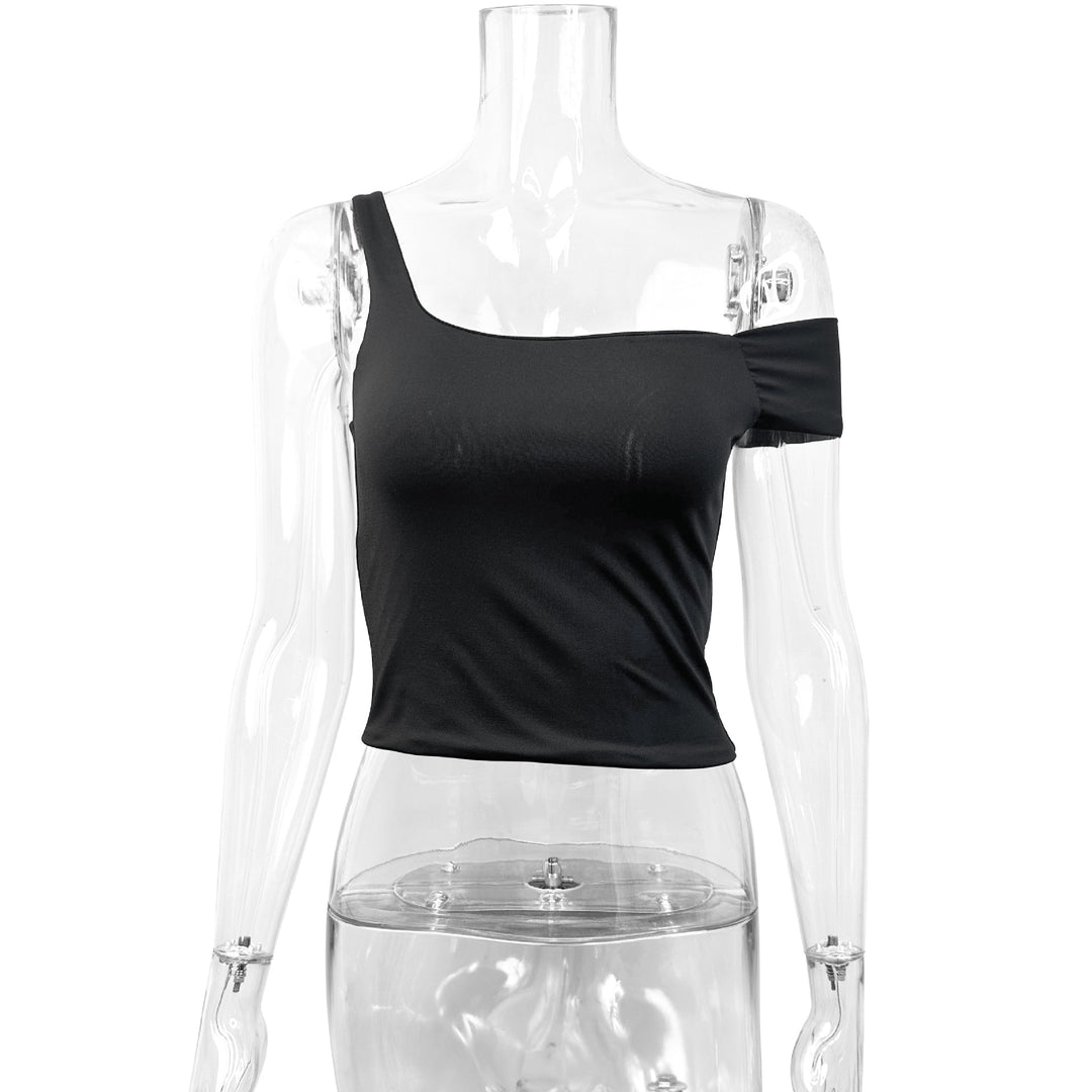 Damen Off-Shoulder Körperoberteil mit figurbetontem Schnitt Drune