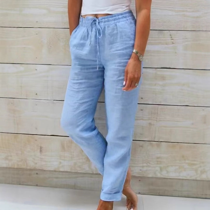 Damen Leichte Sommer-Linienhose Drune