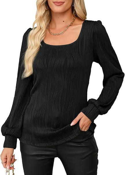 Damen trendiges, gestreiftes Blusenoberteil Drune