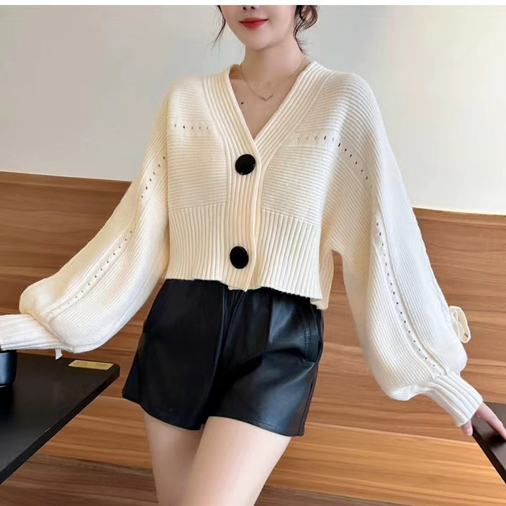 Damen gemütliche Strickjacke Drune