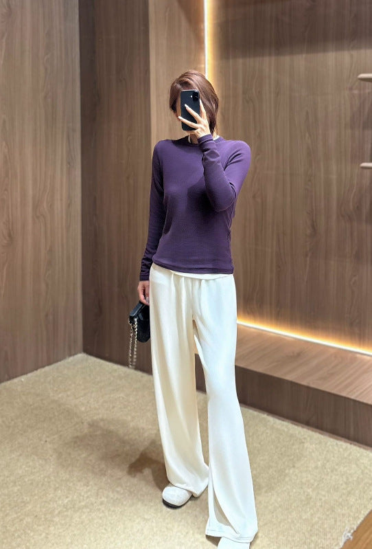 Damen lässiger Langarmshirt Drune