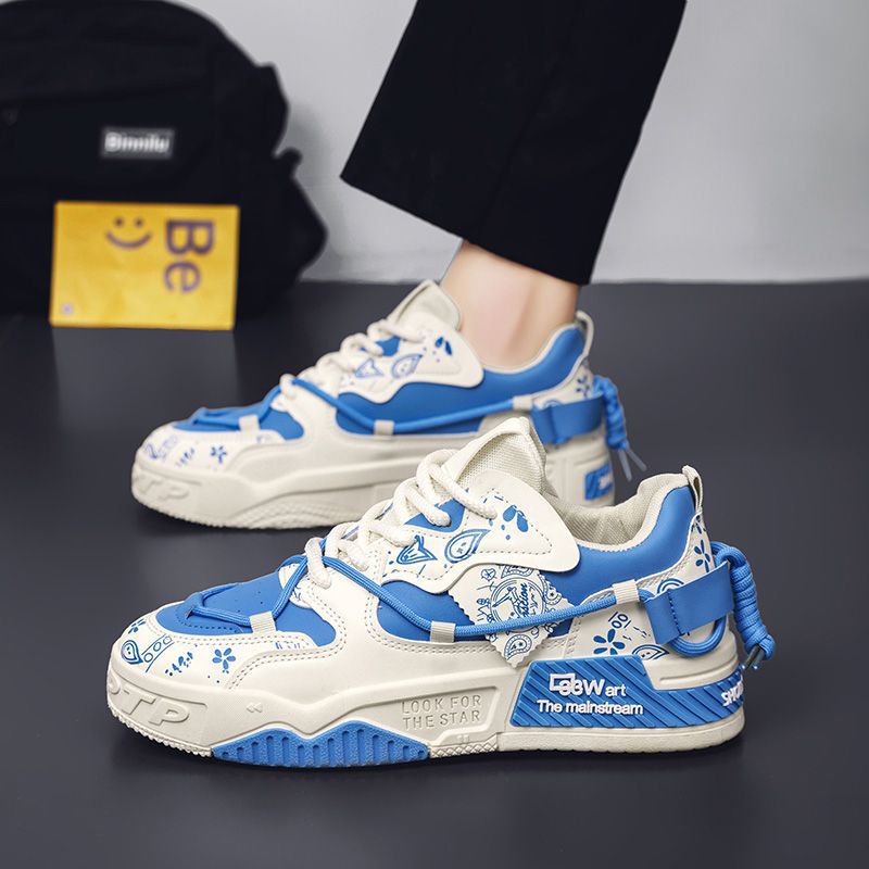 Damen Modische Sneakers im grafischen Design Drune