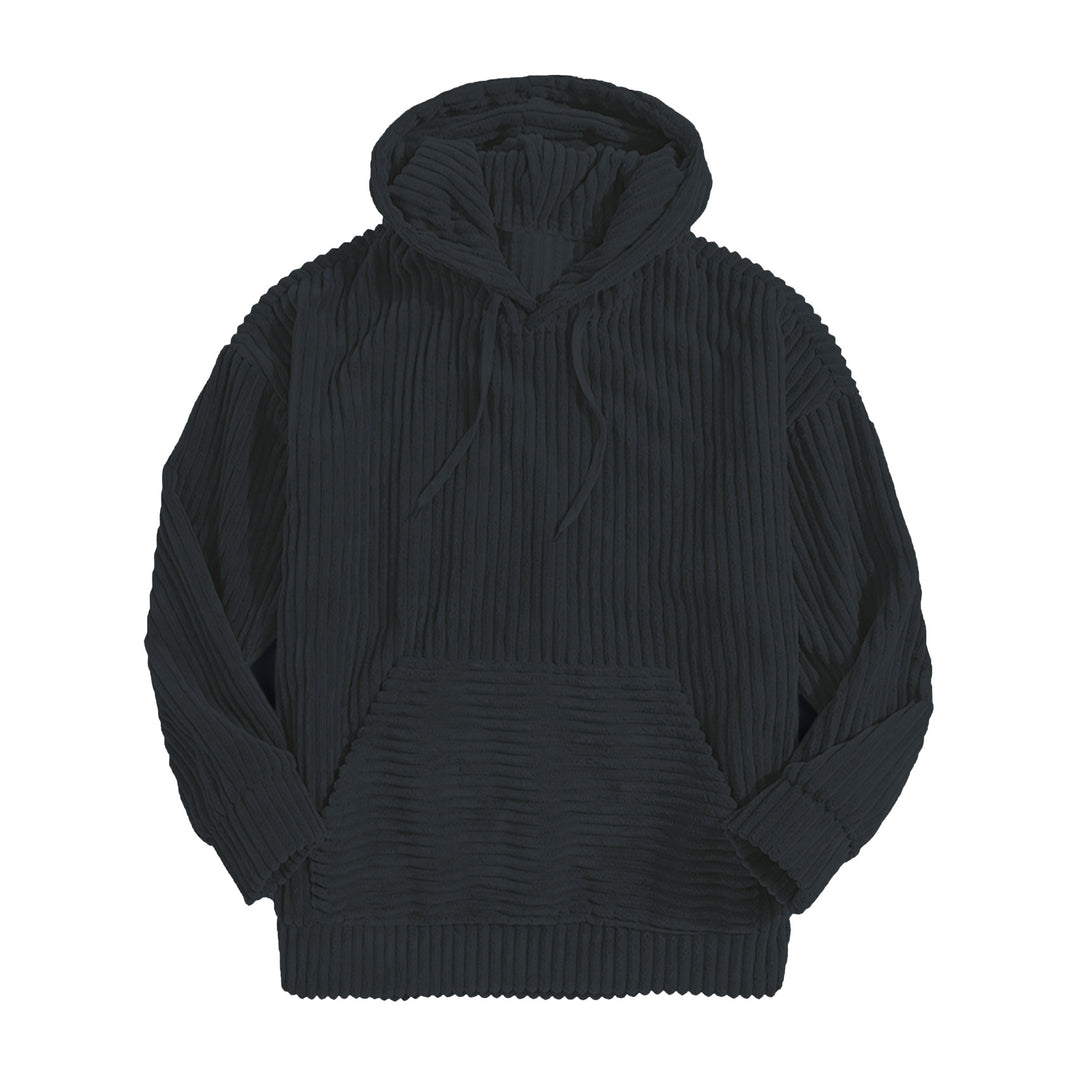 Damen Grob gestrickter Hoodie Drune