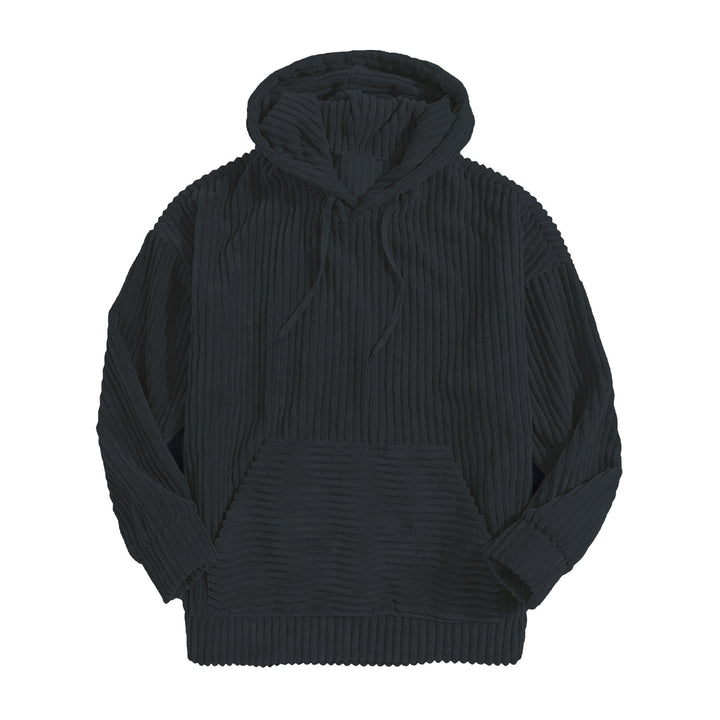 Damen Grob gestrickter Hoodie Drune