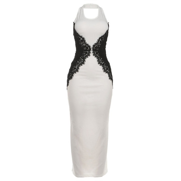 Damen Figurbetontes Spitzenkleid Drune