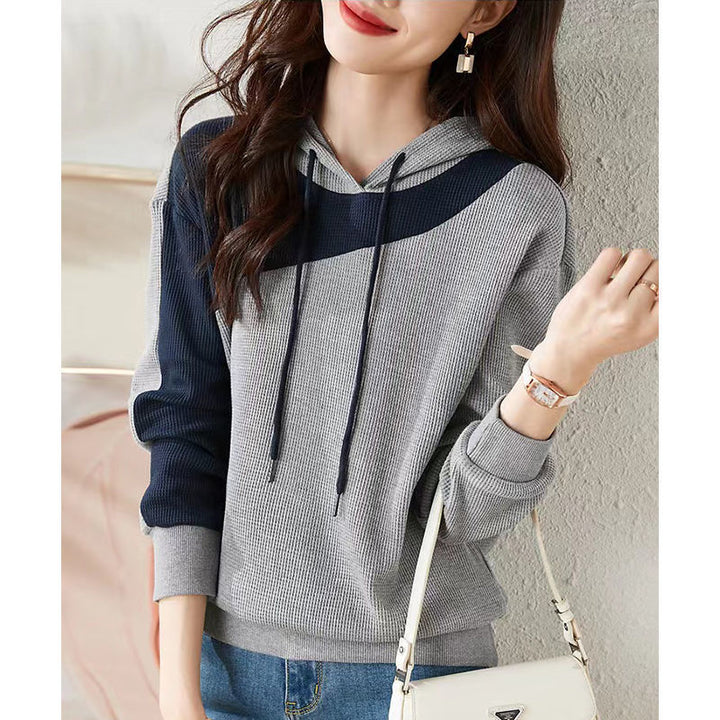 Damen modischer Hoodie mit strukturiertem Design Drune