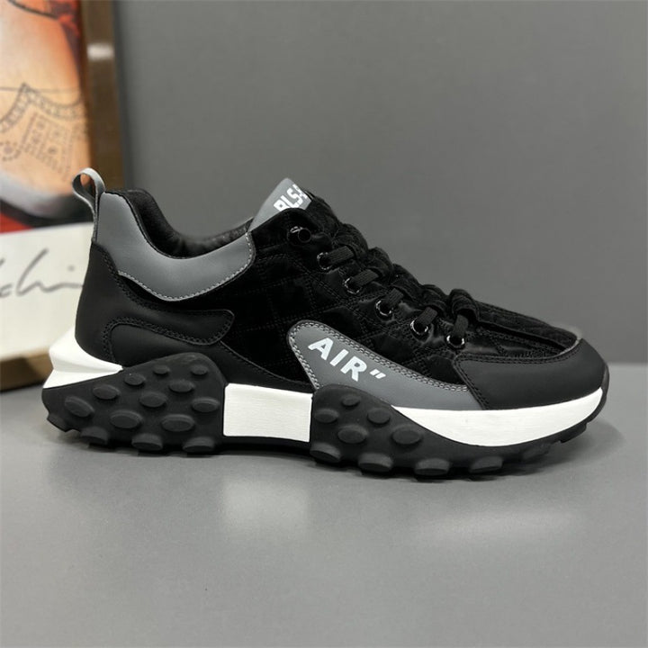 Damen Leichtgewicht Dämpfung Sport Sneakers mit strukturiertem Außensohle Drune