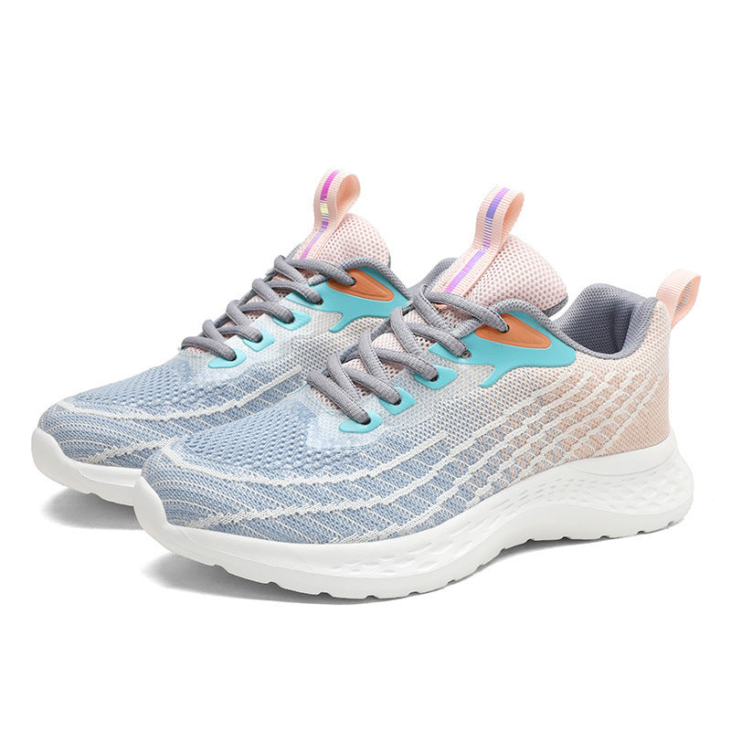 Damen nan niedriger Performance-Sneaker mit dreidimensionalem Mesh, reaktiver EVA-Dämpfung und Zuglasche Drune