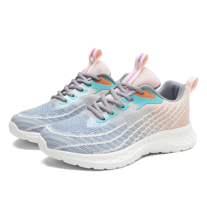Damen nan niedriger Performance-Sneaker mit dreidimensionalem Mesh, reaktiver EVA-Dämpfung und Zuglasche Drune